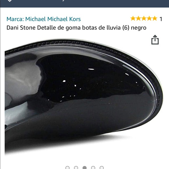 Michael Kors 
Dani Stone Detail Rubber Rain Bootie - Picture 3 of 9